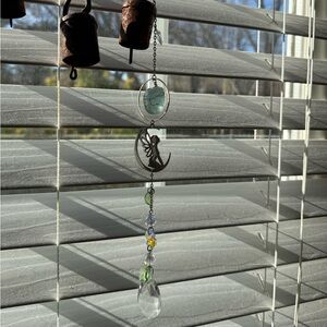 Fairy crystal sun catcher for windows